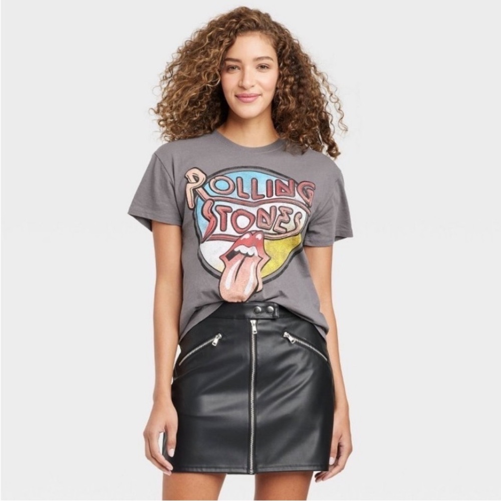 Rolling Stones Graphic Tee Women’s Small 100% Cotton
